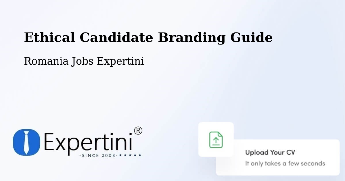 Ethical Candidate Branding Guidelines – Creţeni - Romania Jobs Expertini